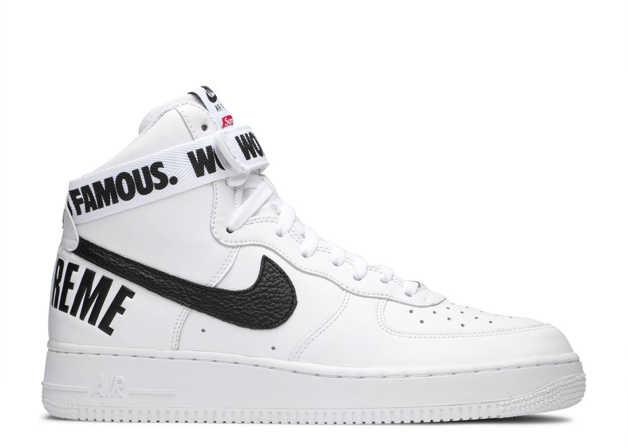 Air Force 1 High Supreme World Famous White