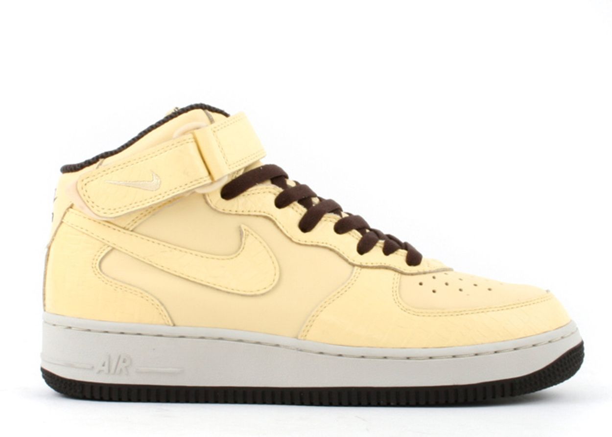 Air Force 1 Mid Butter (Women's) (WORN)