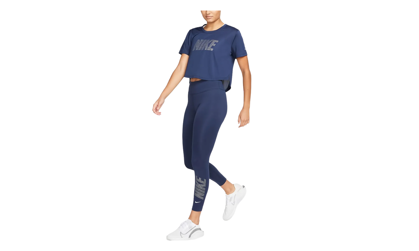 Dri-FIT One Mid-rise 7/8 Graphic Legging DD5407 410