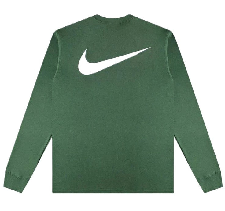 x Stussy SS Link L/S Tee Gorge Green