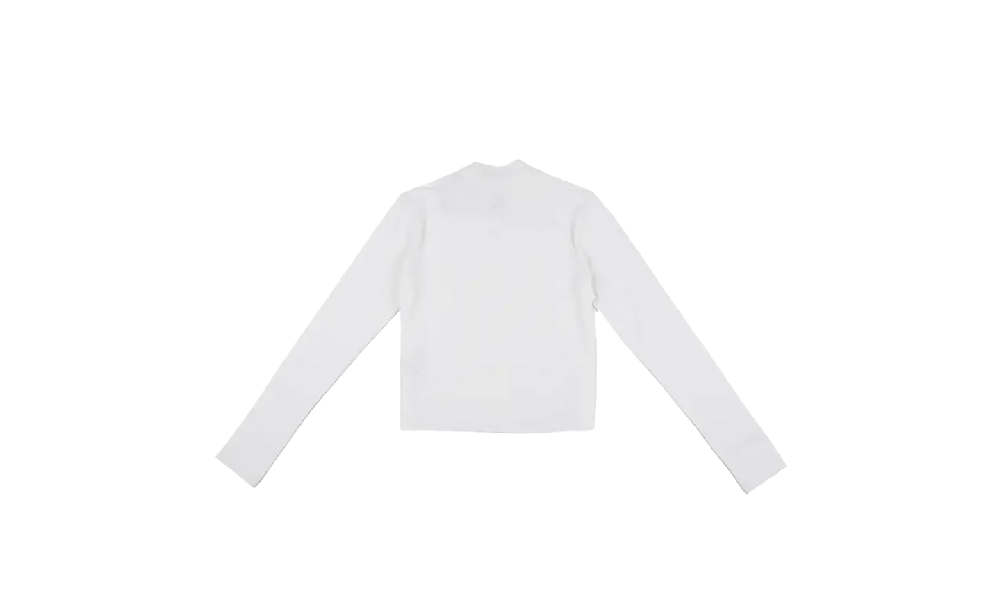 NSW Chill Knit LS Mock-Neck Tee"White" HV5027 100