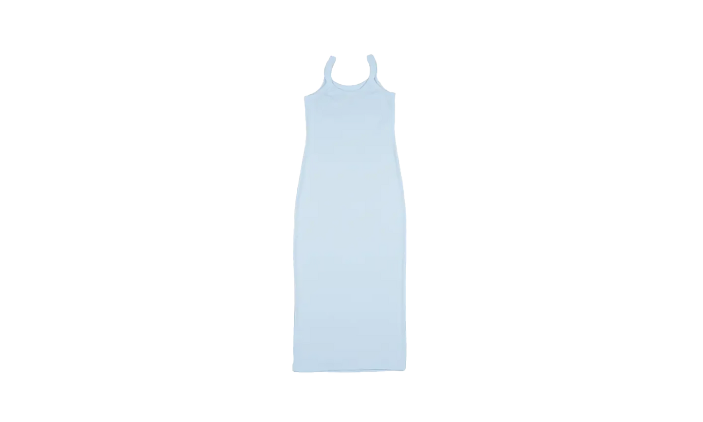 NSW Chill Tight Mini-Rib Tank Dress WMNS"Blue Tint" HJ0710 423
