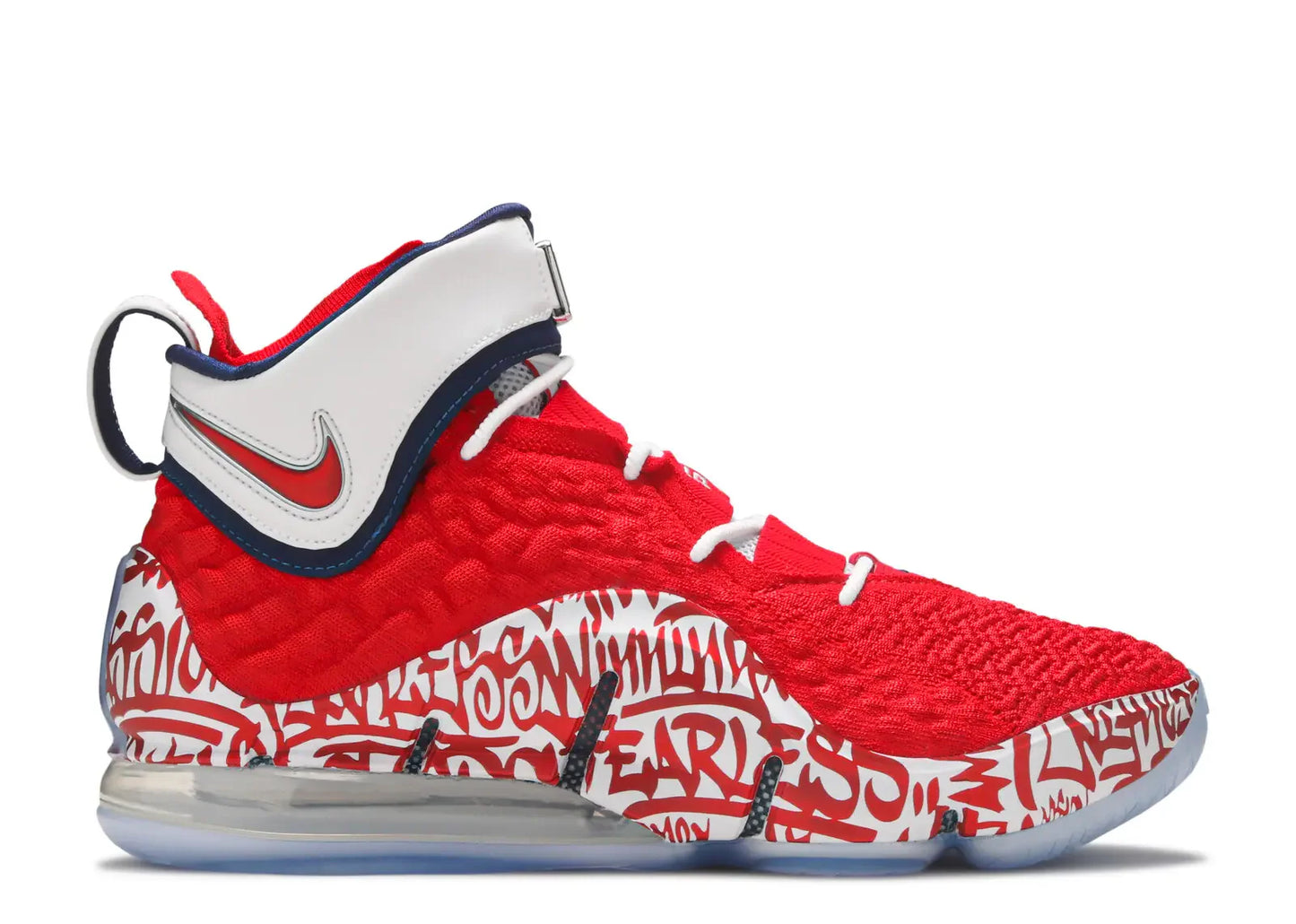 LeBron 17 Graffiti Remix Red