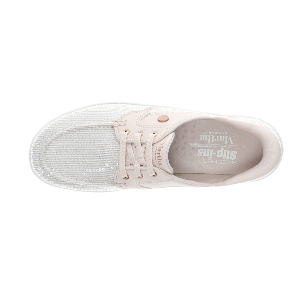Slip-ins x Martha Stewart On-the-GO Flex Radiant Summertime Boat Shoes