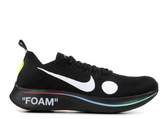Zoom Fly Mercurial Off White Black (WORN)