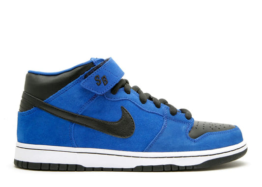 Dunk Mid Royal Blue Black (WORN)