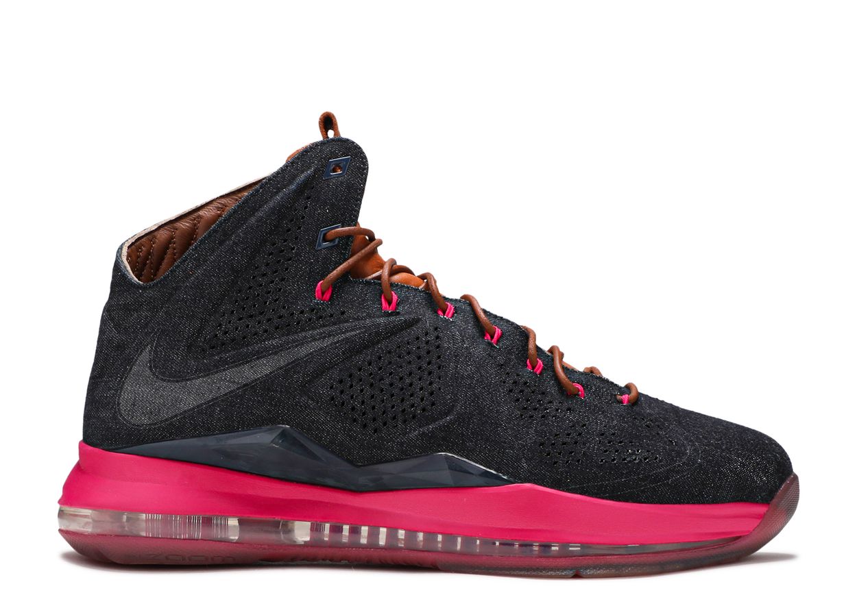 LeBron X EXT Denim (WORN)
