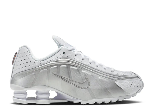 Shox R4 White Metallic Silver (Women's) (WORN)