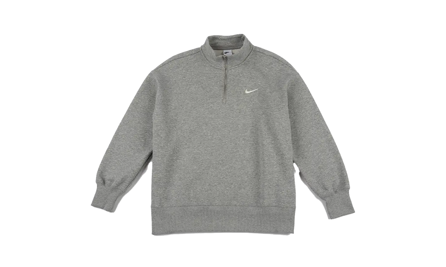 NSW Phoenix Fleece Oversized 1/4-Zip Sweatshirt"Dark Grey Heather" HJ0931 063