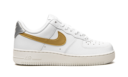 AIR FORCE 1 MNS WMNS"White/ Gold/ Silver" DD8959 106