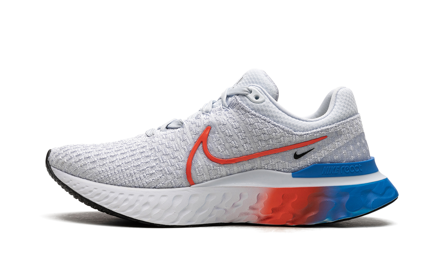 REACT INFINITY RUN FK 3 WMNS"Grey Bright Crimson" DV2178 001
