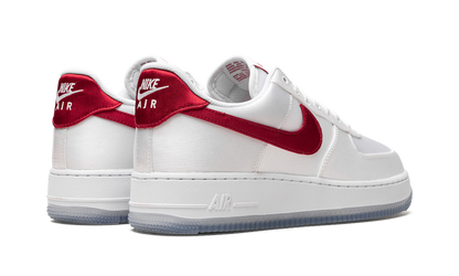 AIR FORCE 1 LO'07 WMNS"Satin White Varsity Red" DX6541 100