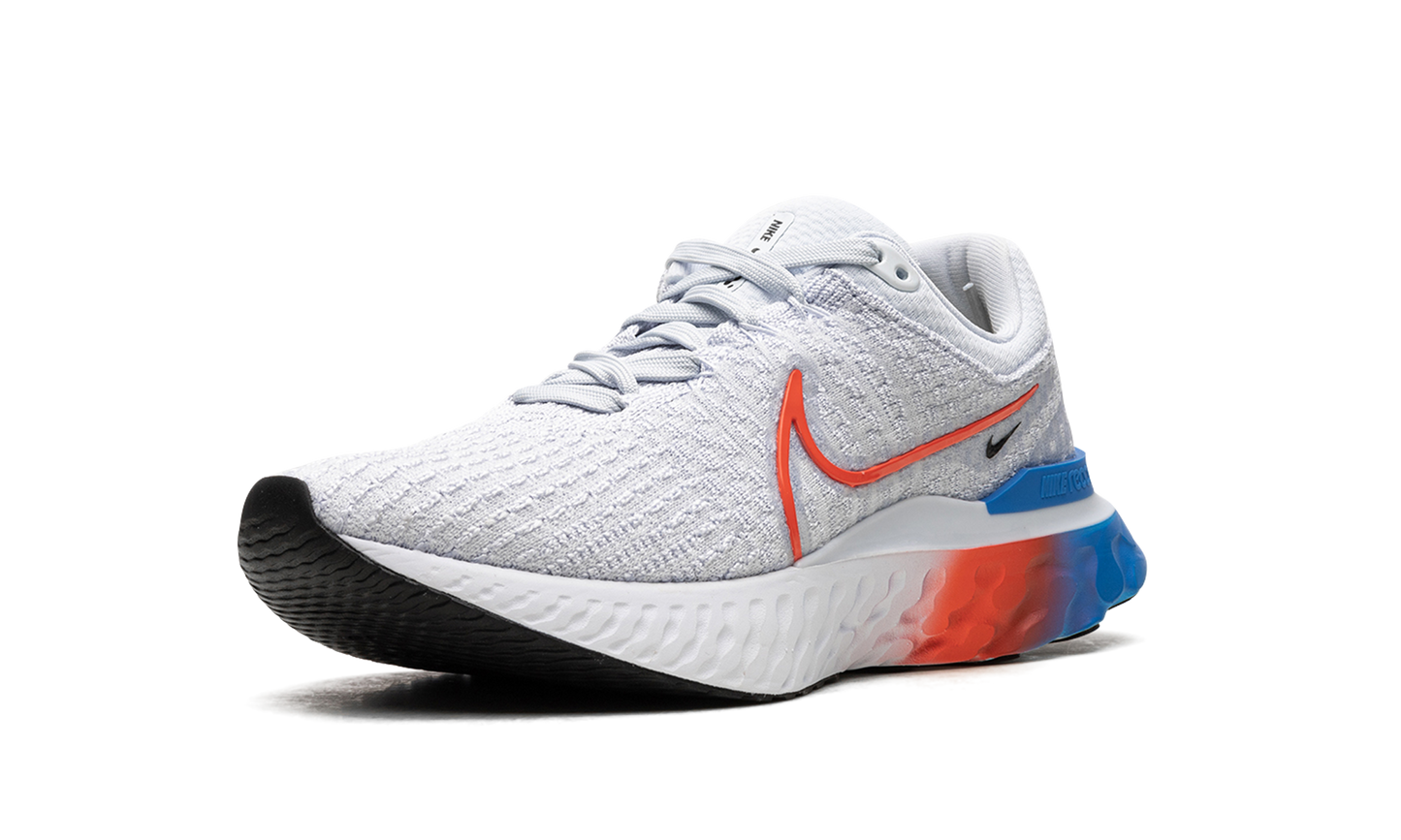 REACT INFINITY RUN FK 3 WMNS"Grey Bright Crimson" DV2178 001