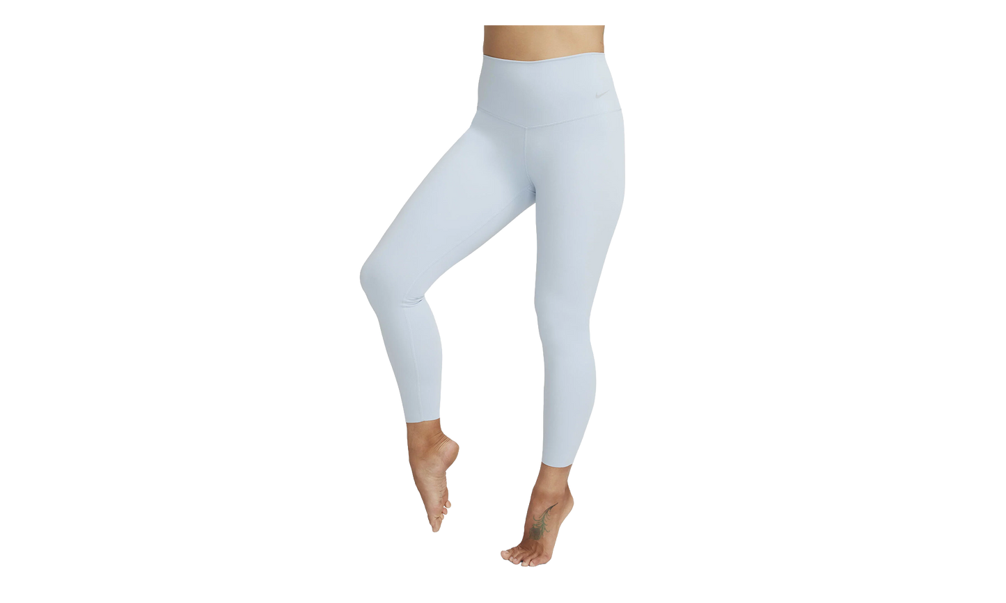 Zenvy High-Waisted 7/8 Leggings WMNS"Light Armoury Blue/ Black" DQ6015 441