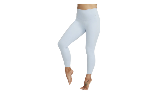Zenvy High-Waisted 7/8 Leggings WMNS"Light Armoury Blue/ Black" DQ6015 441