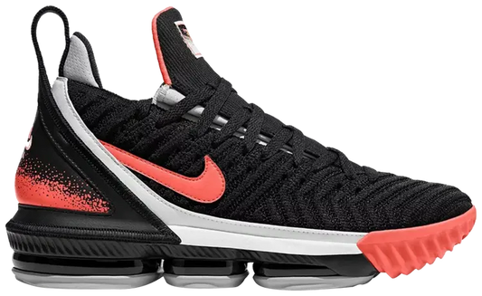 LeBron 16 Black Hot Lava (WORN)
