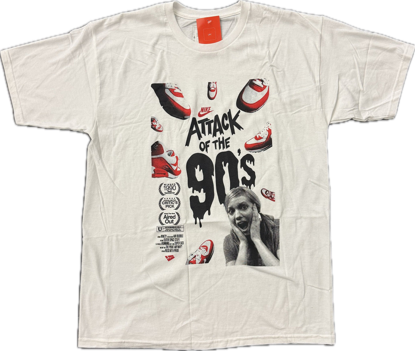 Attack The 90s Tee White