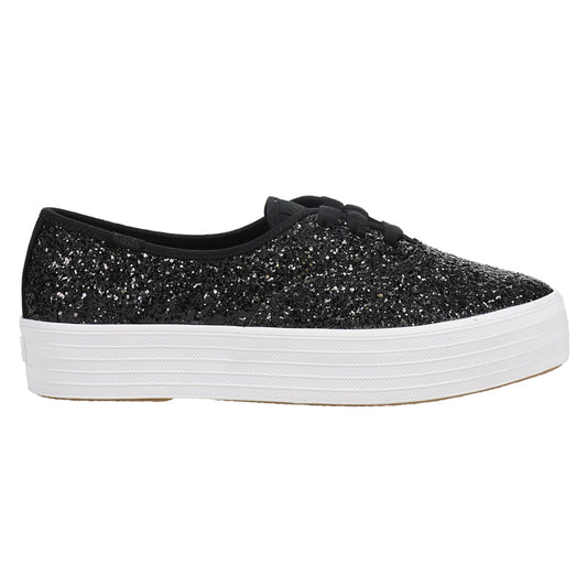 Point Glitter Celebrations Lace Up Sneakers