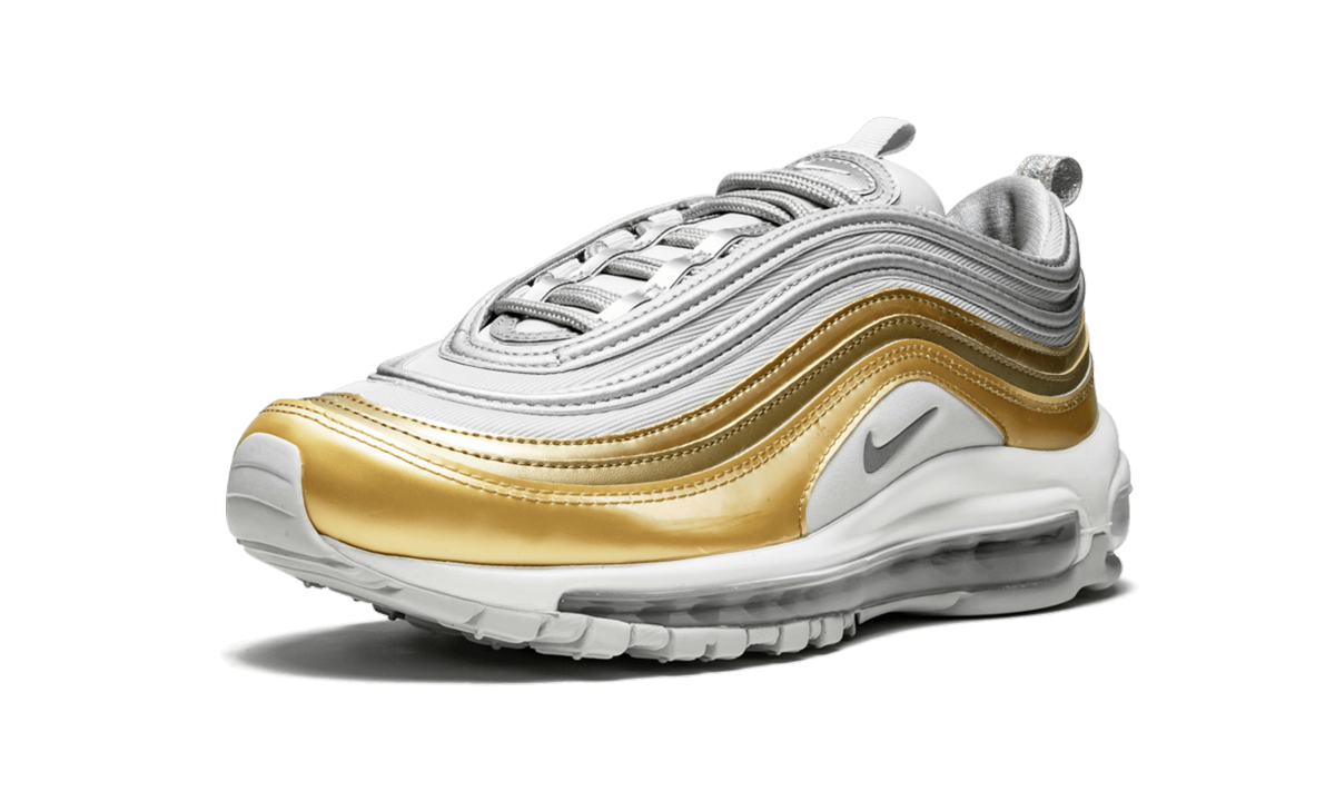 AIR MAX 97 SE WMNS"Metallic Gold/Metallic Silver" AQ4137 001
