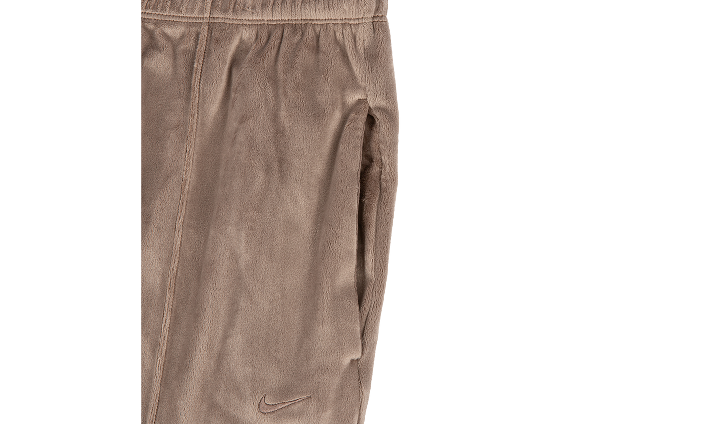 Sportswear Chill Knit Mid-rise Velour Pants WMNS"Mink Brown/ Mink Brown" HJ0922 233