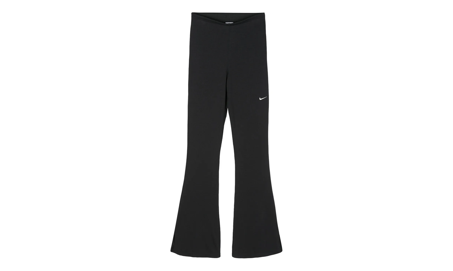 Sportswear Chill Knit Flared Leggings WMNS"Black/ Sail" FQ2113 010