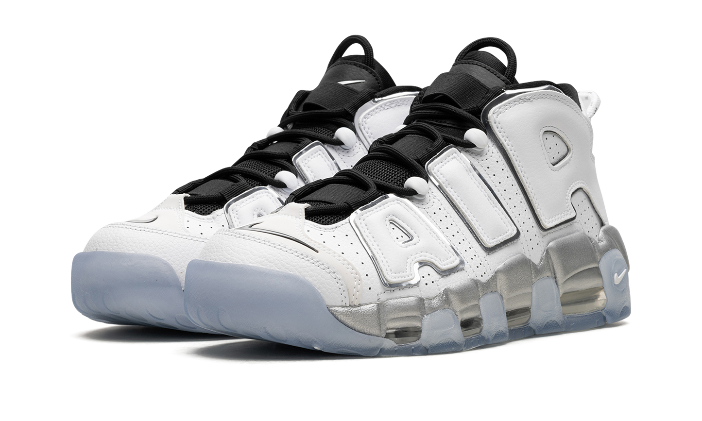 AIR MORE UPTEMPO WMNS"White Metallic" DV7408 100