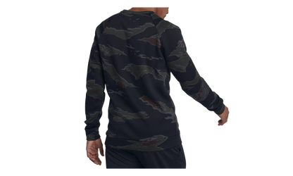 Jumpman Fleece Camo Crew Sweatshirt "Black" AV2310 010