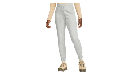 NSW Club Fleece Mid-Rise Slim Joggers WMNS"Dark Grey Heather/ White" DQ5174 063