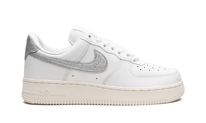 AIR FORCE 1'07 MNS WMNS"Summit White Sail White Metallic Silver" DQ7569 100