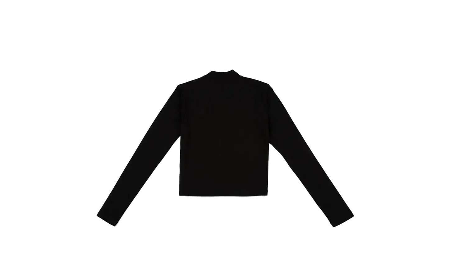 NSW Chill Knit LS Mock-Neck Tee"Black" HV5027 011