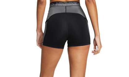 PRO HIGH-WAISTED 3" TRAINING SHORTS WITH POCKETS WMNS"Black" DX0059 010