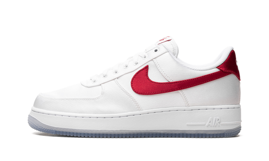 AIR FORCE 1 LO'07 WMNS"Satin White Varsity Red" DX6541 100