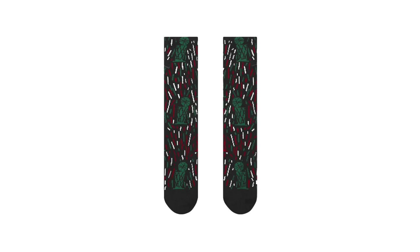 x Nina Chanel Abney Crew Socks "Black" DH5483 010
