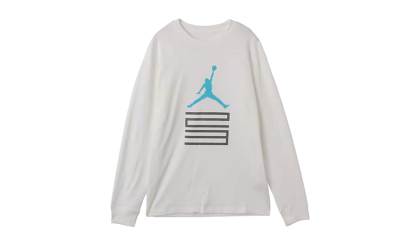 Brooklyn AJ11 Graphic Long-Sleeve T-Shirt "White" IM6507 100