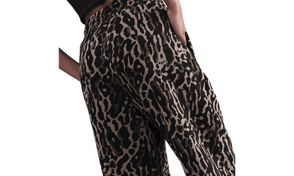 NSW Phoenix Fleece Oversized Print Sweatpants"Black Ironstone" IB2366 010