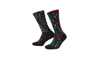 x Nina Chanel Abney Crew Socks "Black" DH5483 010