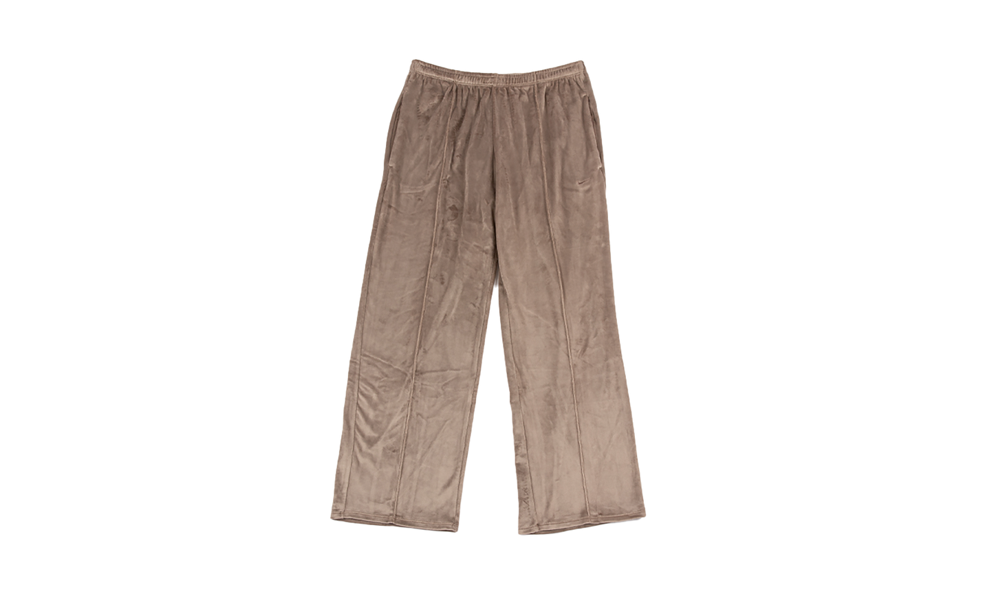 Sportswear Chill Knit Mid-rise Velour Pants WMNS"Mink Brown/ Mink Brown" HJ0922 233