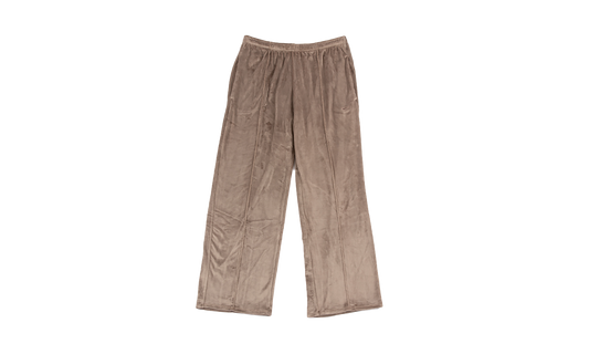Sportswear Chill Knit Mid-rise Velour Pants WMNS"Mink Brown/ Mink Brown" HJ0922 233