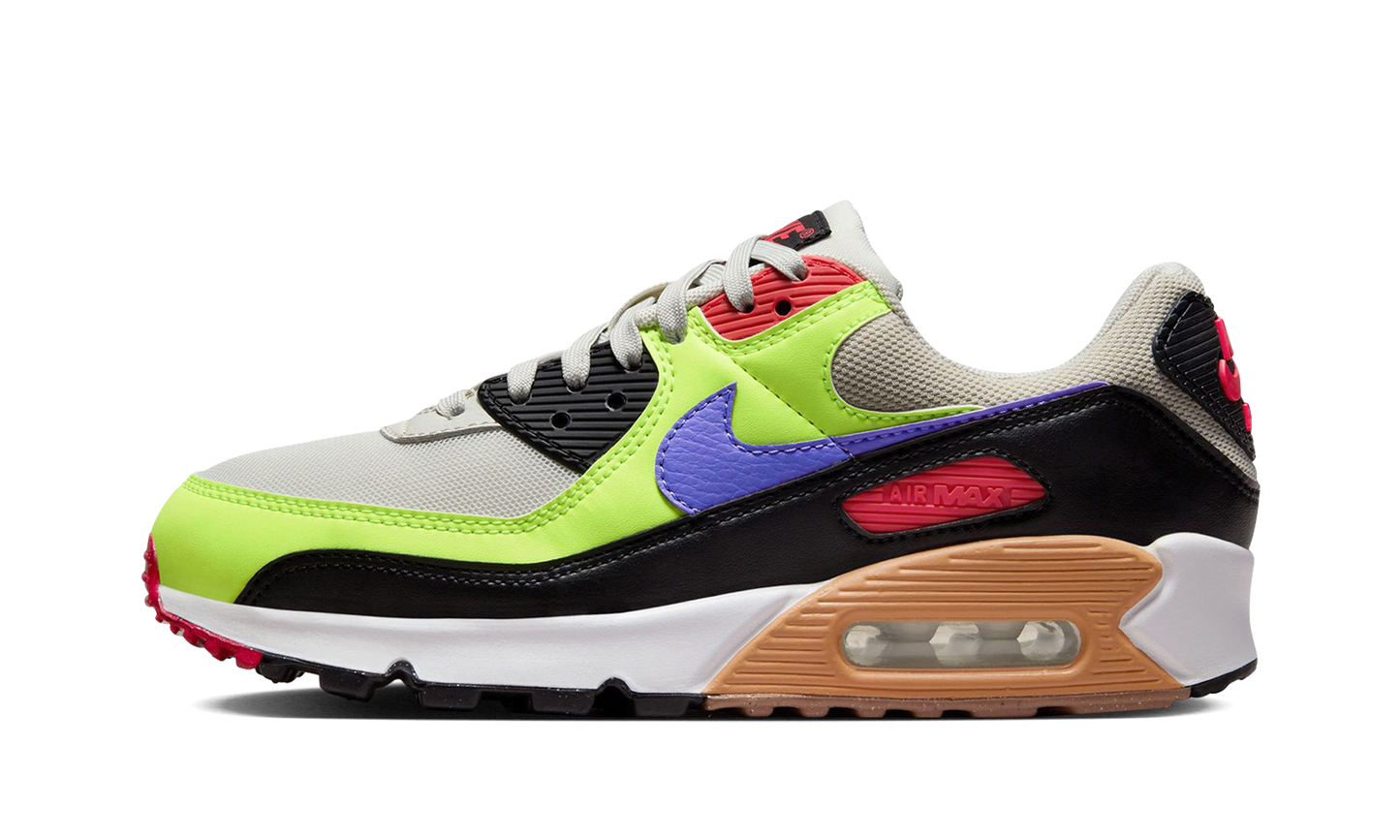 Air Max 90 WMNS"Volt Light Bone Ultramarine" DH8010 003