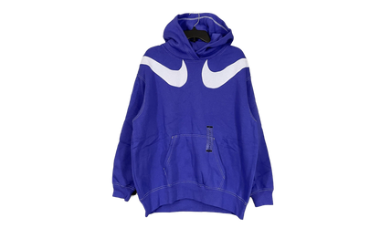 Sportswear Swoosh Oversized Fleece Hoodie WMNS"Lapis Ghost" DD5580 430
