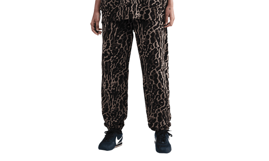 NSW Phoenix Fleece Oversized Print Sweatpants"Black Ironstone" IB2366 010