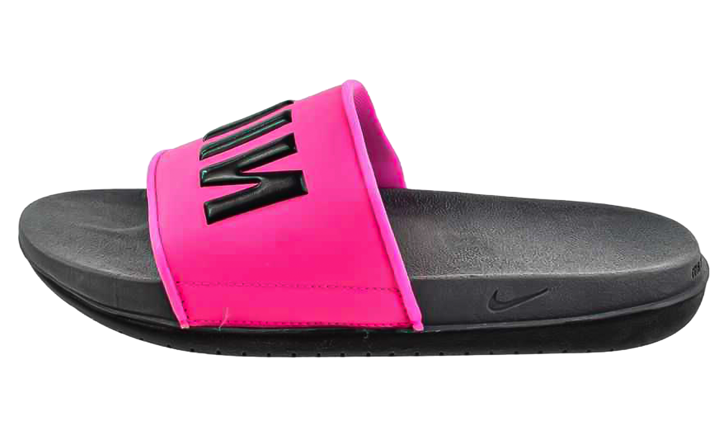 Offcourt Slides WMNS"Pink/ Black/ Grey" BQ4632 604