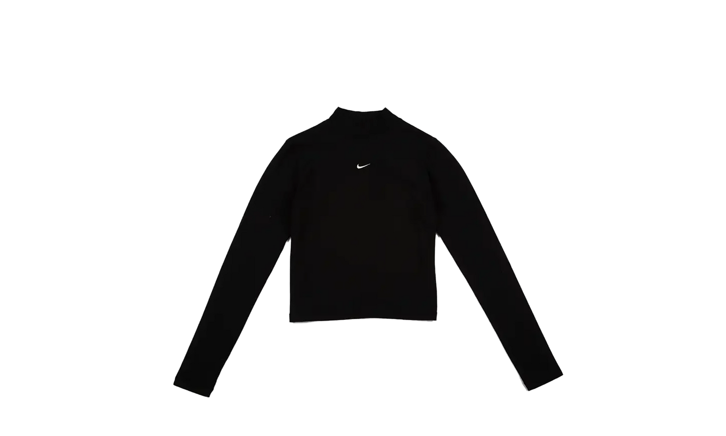 NSW Chill Knit LS Mock-Neck Tee"Black" HV5027 011