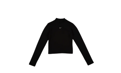 NSW Chill Knit LS Mock-Neck Tee"Black" HV5027 011