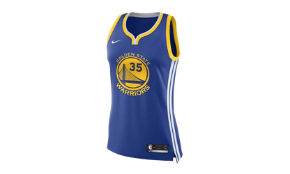 NBA GS Warriors Away Icon Swingman Jersey WMNS"Durant" 867034 496