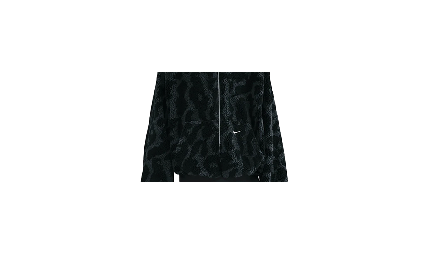 NSW High-Pile Fleece Jacket"Black Print" HV2070 010