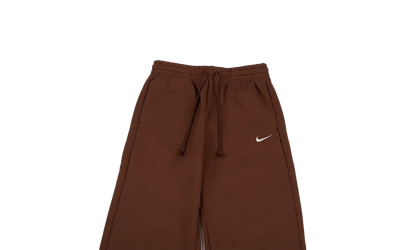 NSW Phoenix Fleece Wide-Leg Sweatpants"Fauna Brown" IH1011 265