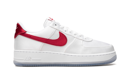 AIR FORCE 1 LO'07 WMNS"Satin White Varsity Red" DX6541 100